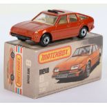 Matchbox Lesney Superfast MB-8 Rover 3500 with Bronze body and sliding Black sunroof