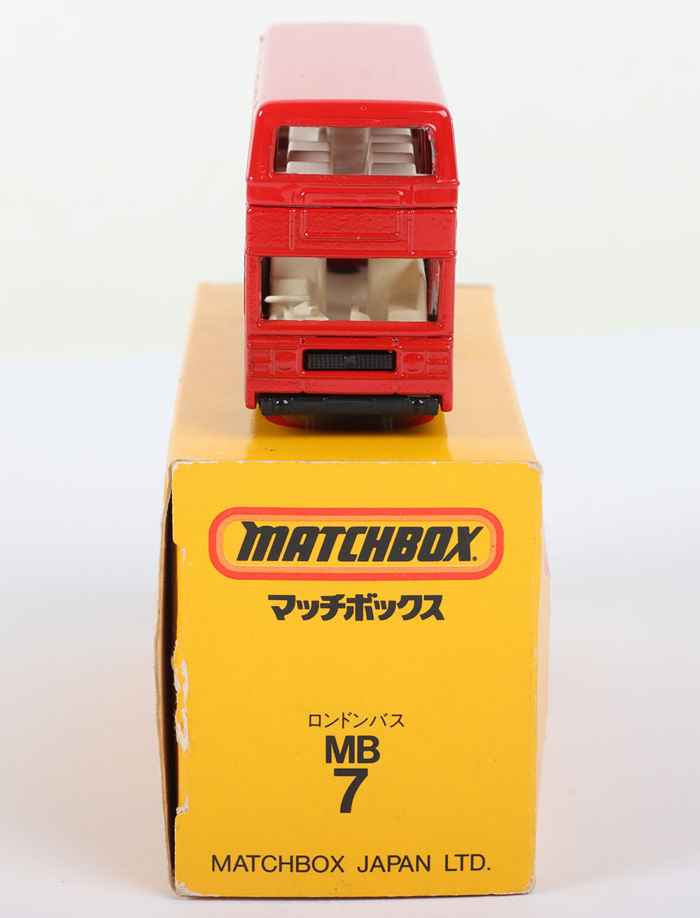 Matchbox Lesney Superfast MB-17 London Bus in hard to find Japanese issue box - Image 3 of 5