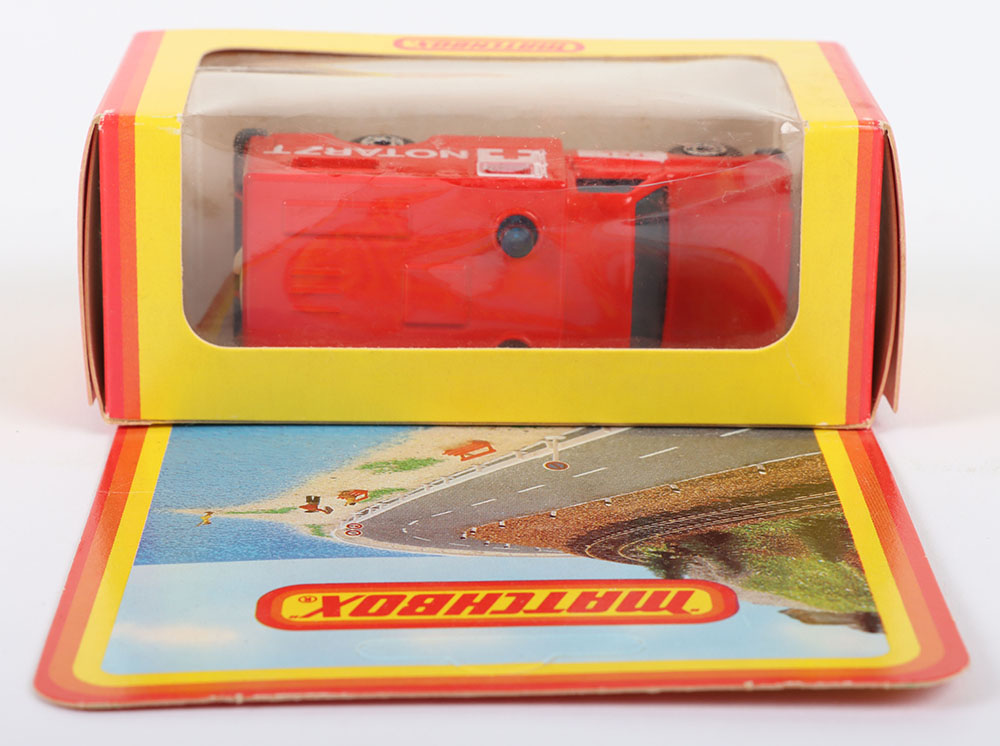 Matchbox Lesney Superfast MB-41 Ambulance with RED body and ‘NOTARTZ’ prints - Image 7 of 7