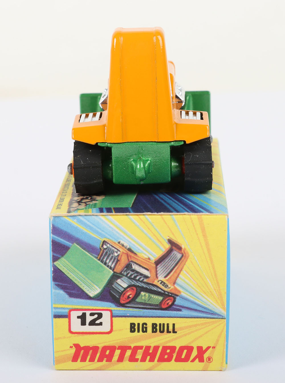 Matchbox Lesney Superfast MB-12 Big Bull with 1st issue model and 1st issue I box - Bild 5 aus 6