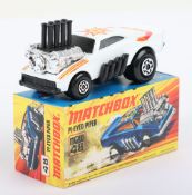 Matchbox Lesney Superfast MB-48 Pi-Eyed Piper with rarer WHITE body and POW prints