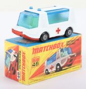 Matchbox Lesney Superfast MB-46 Stretcha Fetcha with rarer SMALL CROSS labels