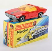 Matchbox Lesney Superfast MB-40 Vauxhall Guildsman with RED body