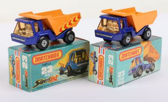 Two Matchbox Lesney Superfast Atlas Truck Boxed Models