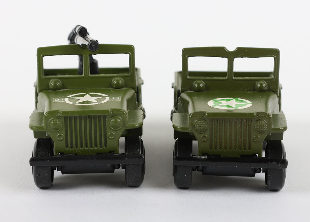 Two Matchbox Lesney Superfast MB-38-Armoured Jeep Models - Image 2 of 5