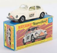 Matchbox Lesney Superfast MB-15 Volkswagen, Transitional model l