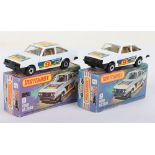 Two Matchbox Lesney Superfast Ford RS2000 Escort Boxed Models