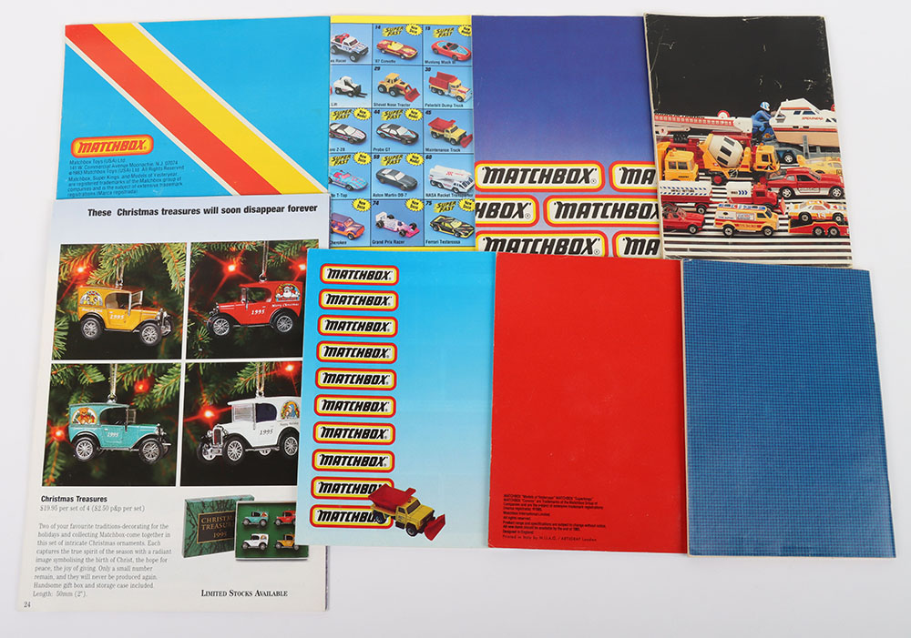 8 Matchbox Collectors Catalogues from 1983 to 1998 - Image 2 of 2