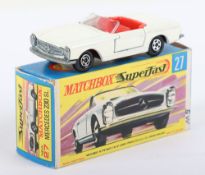 Matchbox Lesney Superfast MB-27 Mercedes 230 SL, Transitional model