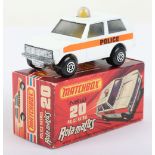 Matchbox Lesney Superfast MB-20 Police Patrol with rare combination of DARK Glass + YELLOW roof ligh