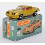 Matchbox Lesney Superfast MB-16 Pontiac with first issue BIRD LABEL