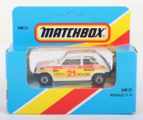 Matchbox Lesney Superfast MB-21 Renault 5TL ‘’Radio Monte Carlo Rallye Le Car’