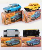 Two Matchbox Lesney Superfast Renault 5TL Boxed Models