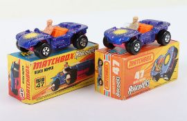 Two Matchbox Lesney Superfast MB-47 Beach Hopper Boxed Models