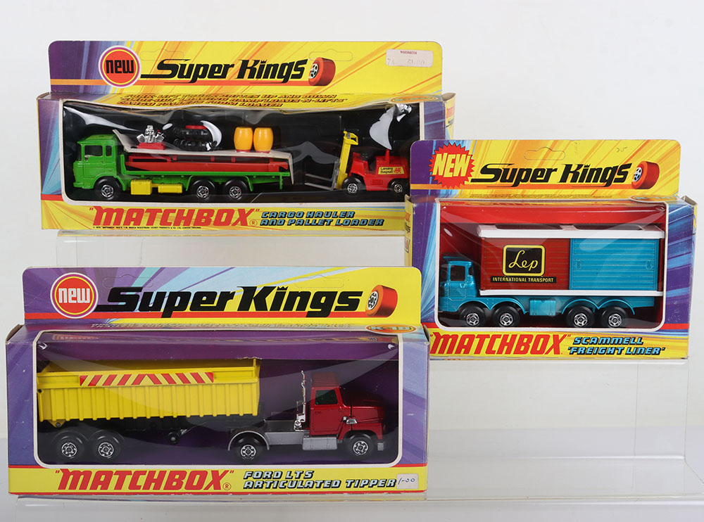 Three Boxed Matchbox Superkings