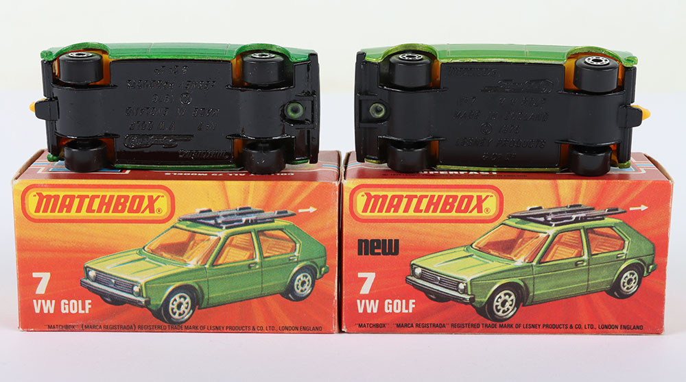Two Matchbox Lesney Superfast VW Golf, Boxed Models - Image 2 of 6