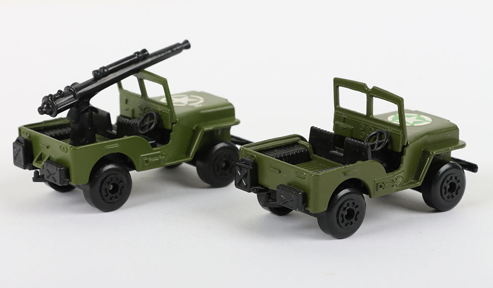 Two Matchbox Lesney Superfast MB-38-Armoured Jeep Models - Image 3 of 5