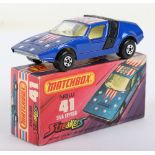 Matchbox Lesney Superfast MB-41 Siva Spyder Streakers variation