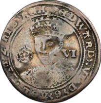NGC Fine Details Edward VI (1551-53) Sixpence,