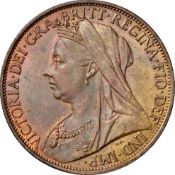 NGC MS 62 Victoria (1837-1901), Penny, 1901, 