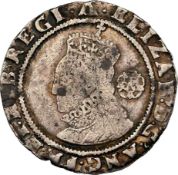 NGC VF Details Elizabeth I (1558-1603) Sixpence 1584 S-2578A, 