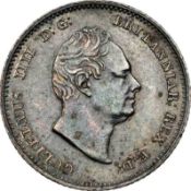 NGC AU 58 William IV (1830-1837) Groat, 1836 