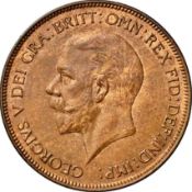 NGC MS 63 BN George V (1910-1936) Penny, 1931, 