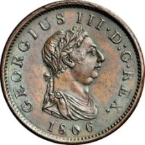 NGC MS 61 BN George III (1760-1820), Penny, 1806, Soho,