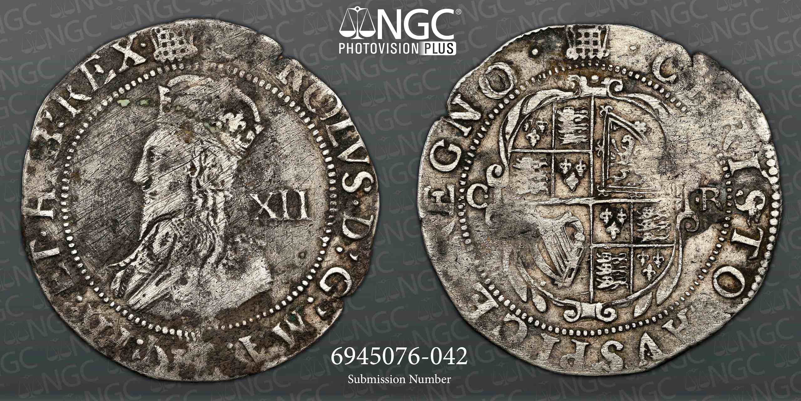 NGC VF Details, Charles I (1633-34) Shilling - Image 3 of 3