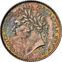 NGC MS 64 George IV (1820-1830), Sixpence, 1825,