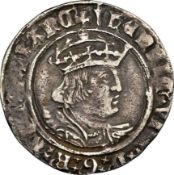 NGC VF Details - Henry VIII (1526-44) Groat, S-2337E, 