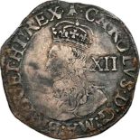 NGC VF Details, Charles I (1634-35) Shilling S-2791 