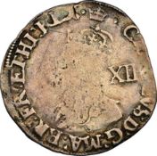 NGC F Details Charles I (1635-36) Shilling S-2791 