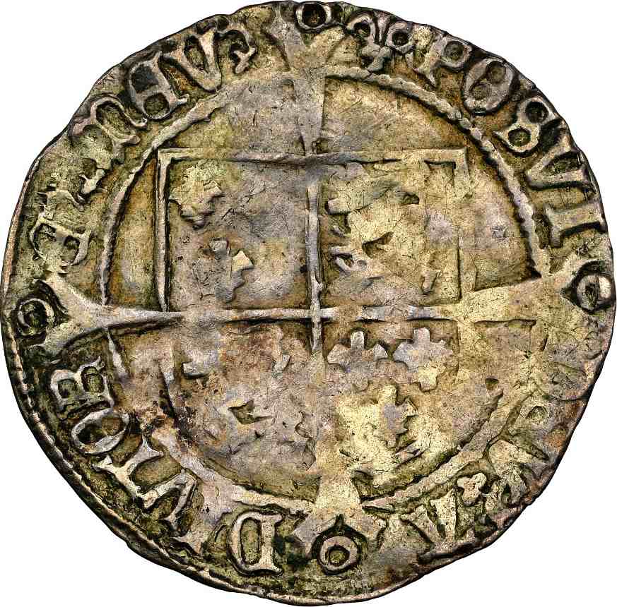 NGC VF Details Henry VII (1544-47) Groat, S-2369A  - Bild 2 aus 3