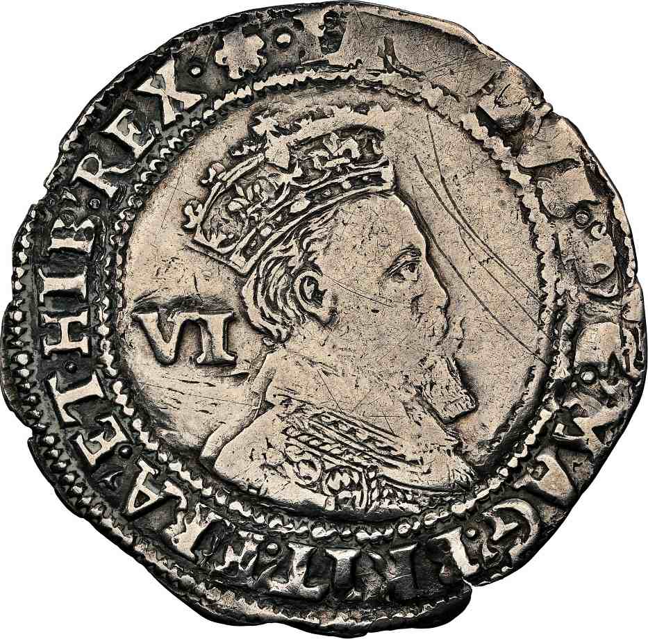 James I (1603-25), Sixpence, 1605