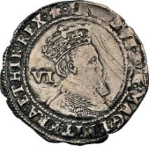 James I (1603-25), Sixpence, 1605