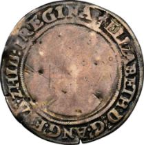 NGC VF Details Elizabeth I (1559-60) Shilling, S-2549,