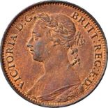 NGC MS 62 BN Victoria (1837-1901) Farthing 1888, 