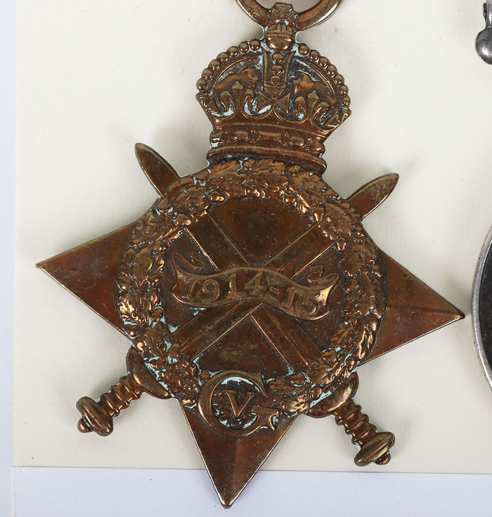 A Great War 1914-15 trio of medals to the Royal Field Artillery - Bild 2 aus 4