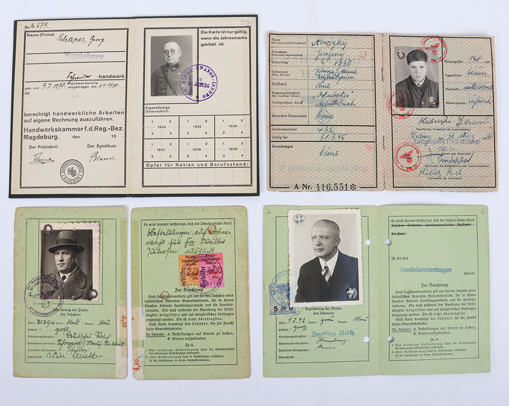 German Third Reich  Documents - Image 3 of 4