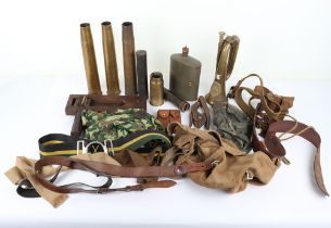 Military Shell Cases and Equipment