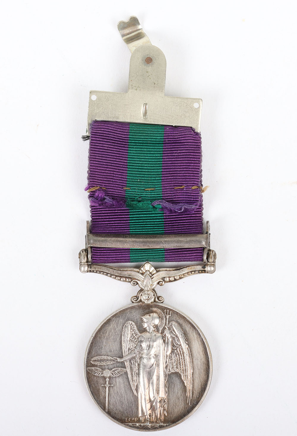 British George VI General Service Medal for the Malayan conflict to the Royal West Kent Regiment - Bild 3 aus 5