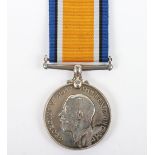 WW1 British Sole Entitlement British War Medal Royal Naval Volunteer Reserve