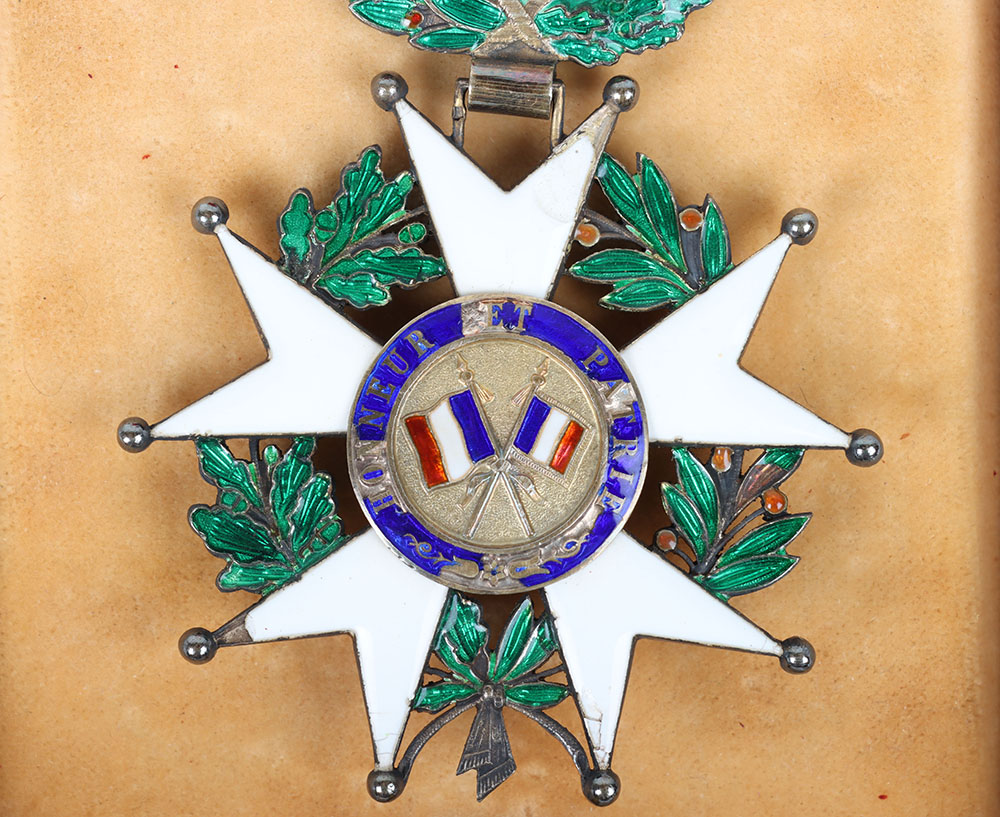 French  Neck Order of Legion Of Honour in  Case - Image 6 of 7