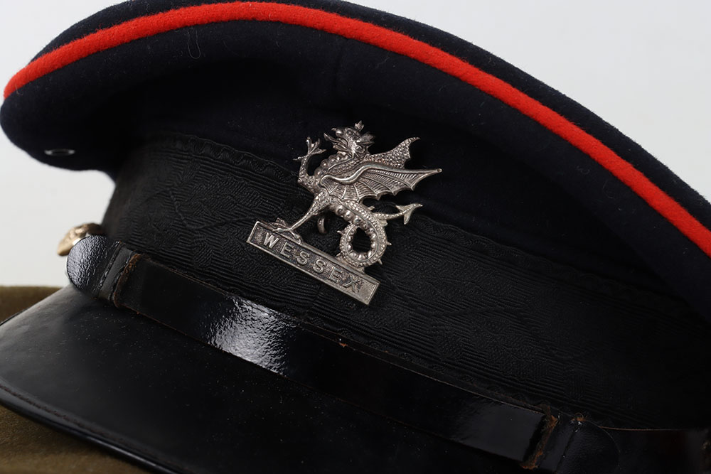 Grouping of Peaked Caps of Wessex Brigade - Image 4 of 10