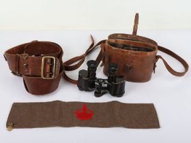 WW1 British Derby Armband and Equipment