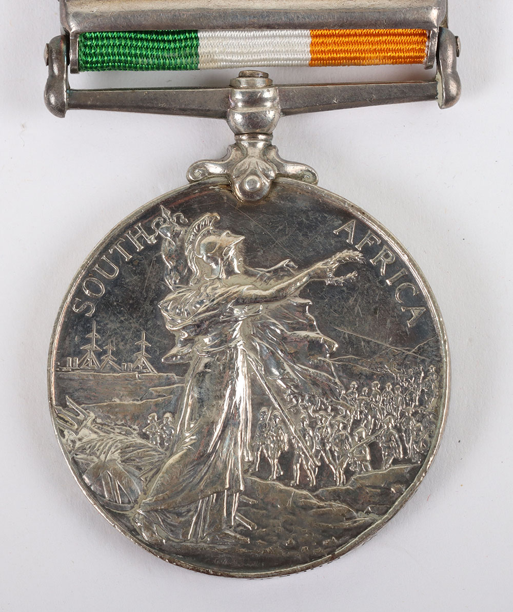 A single Kings South Africa medal to the Royal Scots Fusiliers - Bild 6 aus 6