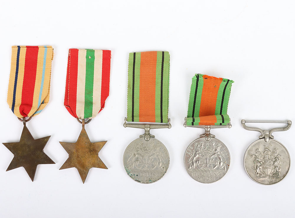 WW2 British Campaign Medals and Rhodesian General Service Medal - Image 4 of 6