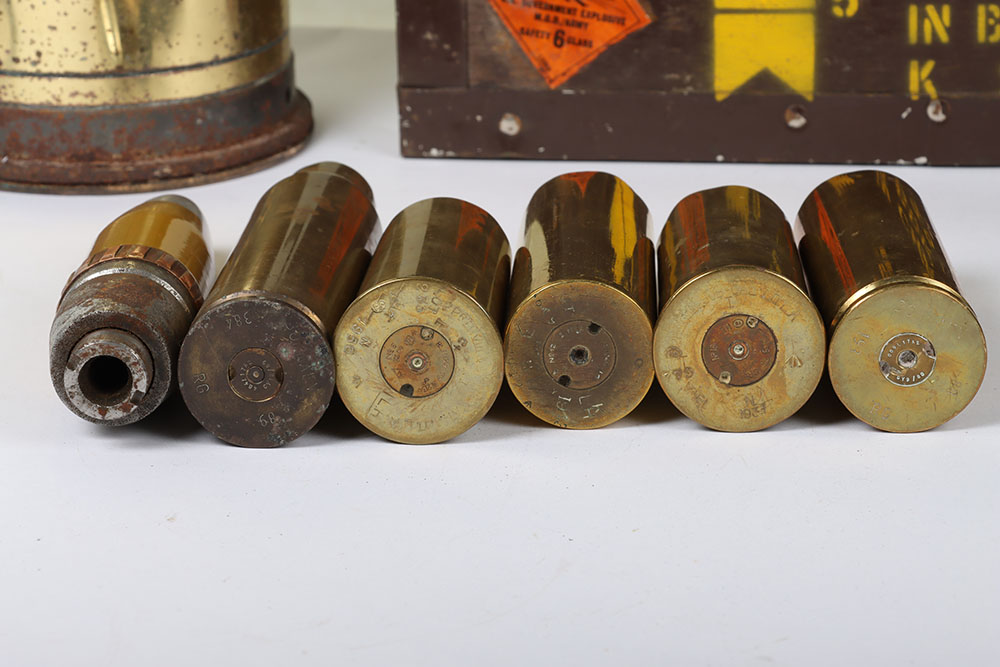 Shell Cases and militaria - Image 7 of 10