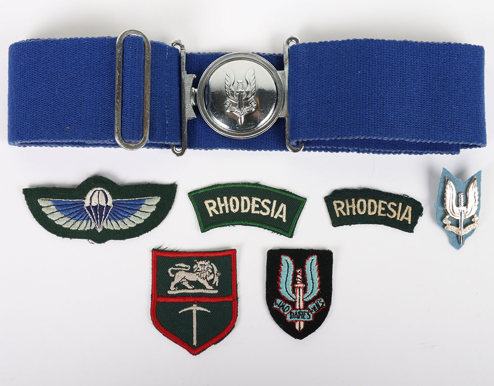 Pre 1980 UDI era Rhodesia SAS C Squadron Troopers, Stable belt